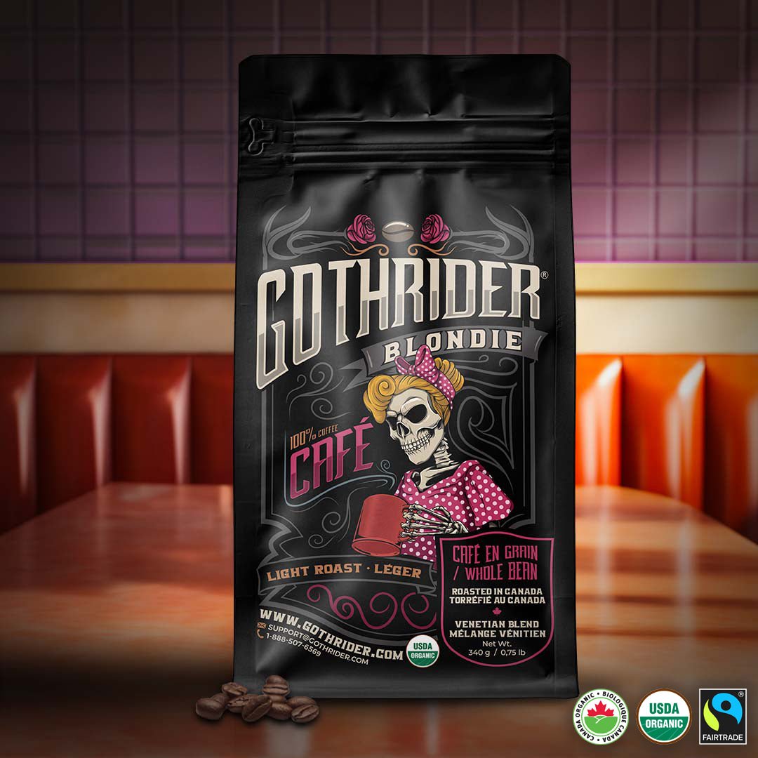 Blondie Coffee - GothRider Brand