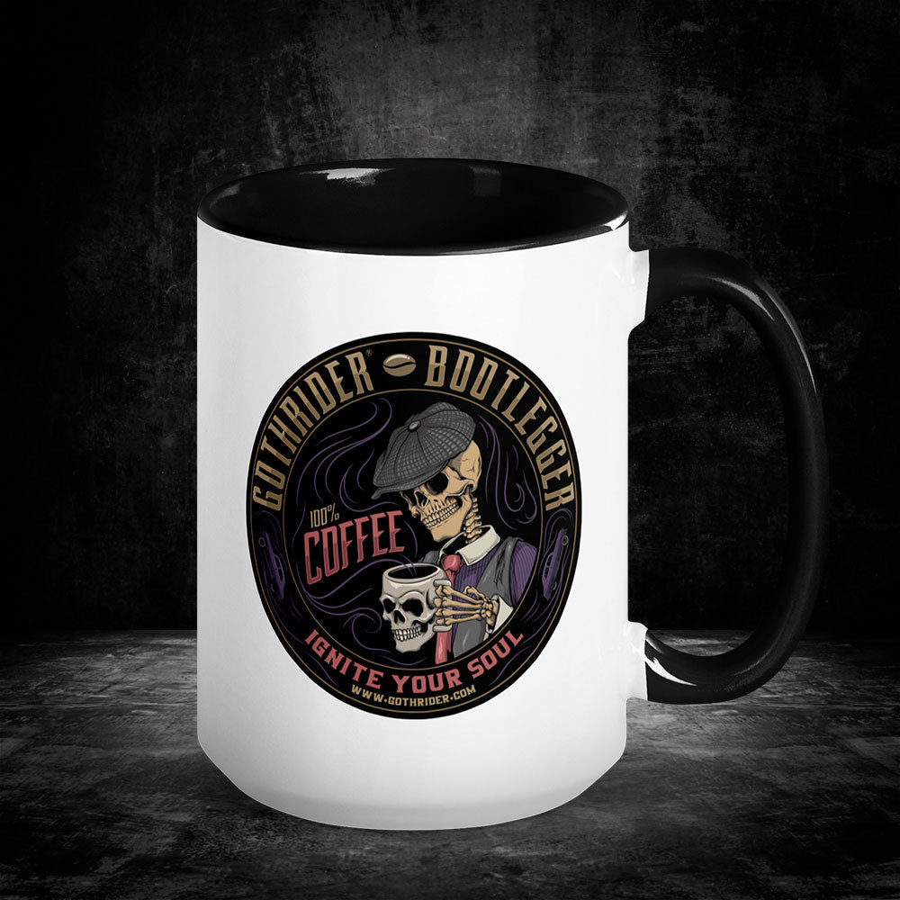 Bootlegger Coffee Mug - GothRider Brand