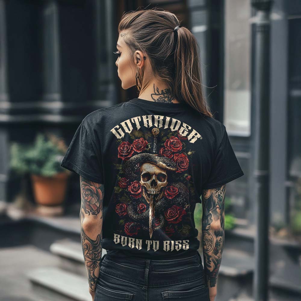 Born To Rise Unisex T-Shirt - GothRider Brand