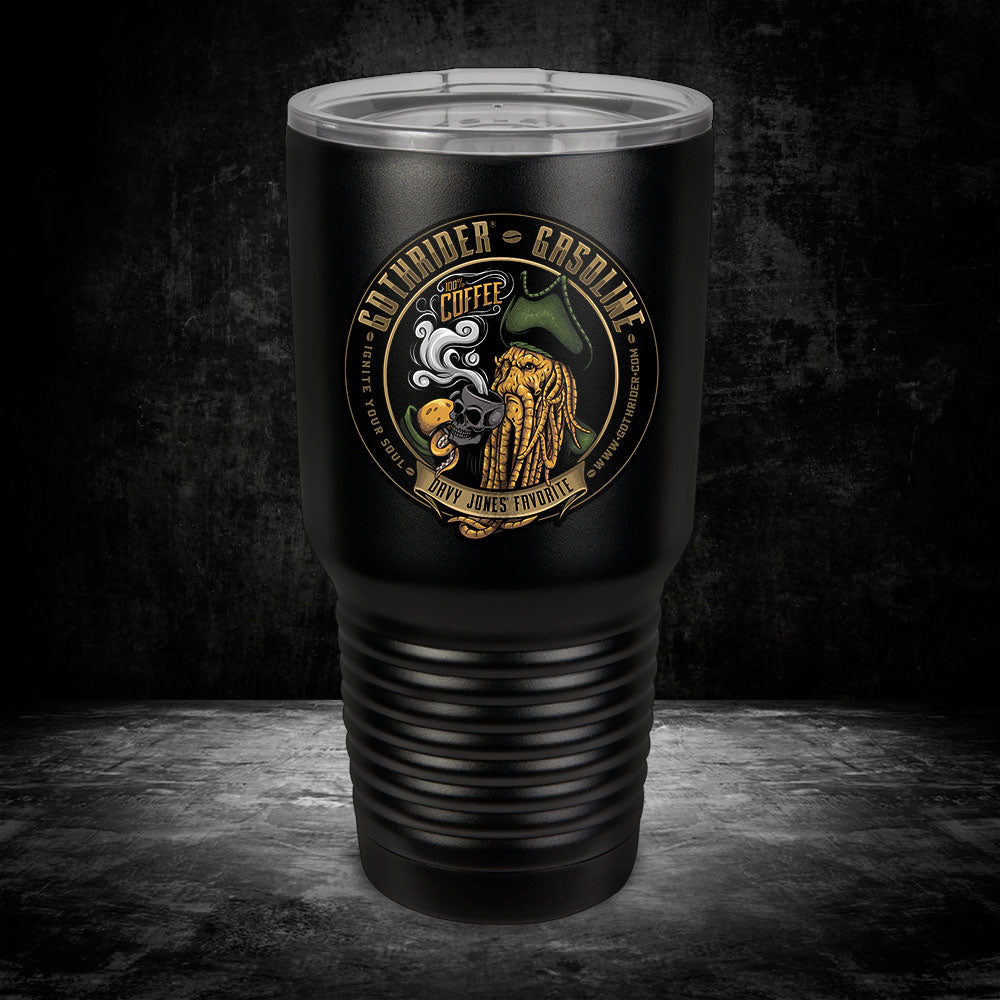 Davy Jones Favorite UV 30 oz Tumbler - GothRider Brand