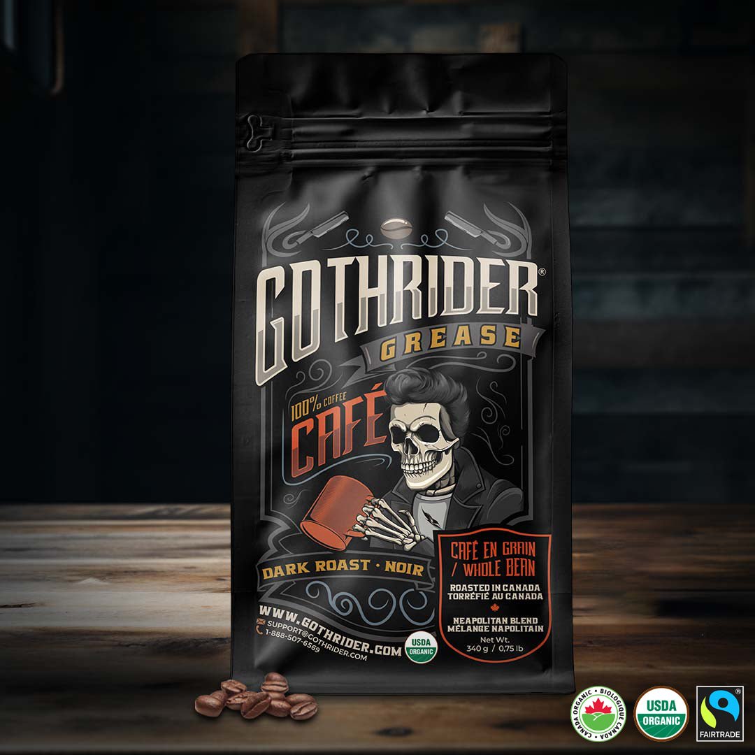 Grease Coffee - GothRider Brand