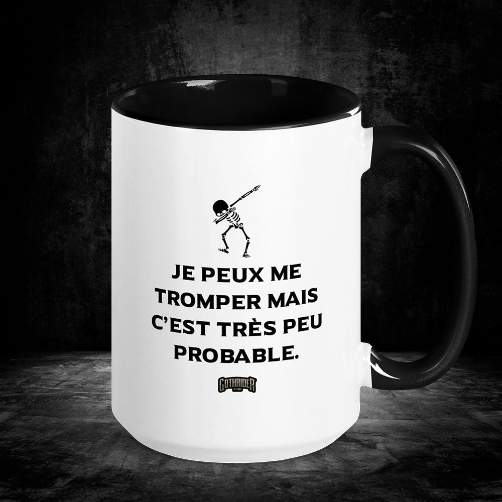 I could be wrong but it's very unlikely Mug - French Edition - GothRider Brand