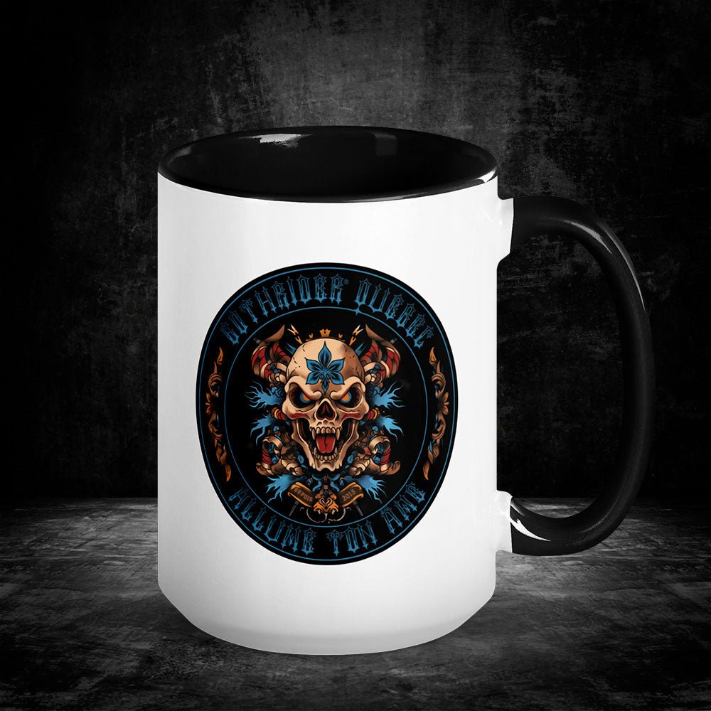 Rebel & Québécois Coffee Mug - GothRider Brand